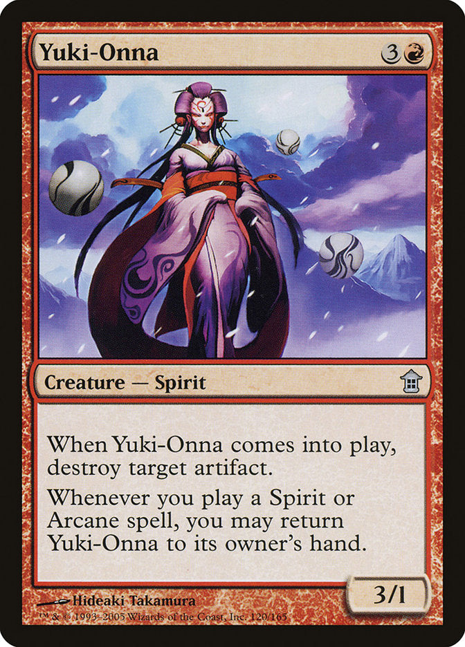 Yuki-Onna [Saviors of Kamigawa] MTG Single Magic: The Gathering    | Red Claw Gaming