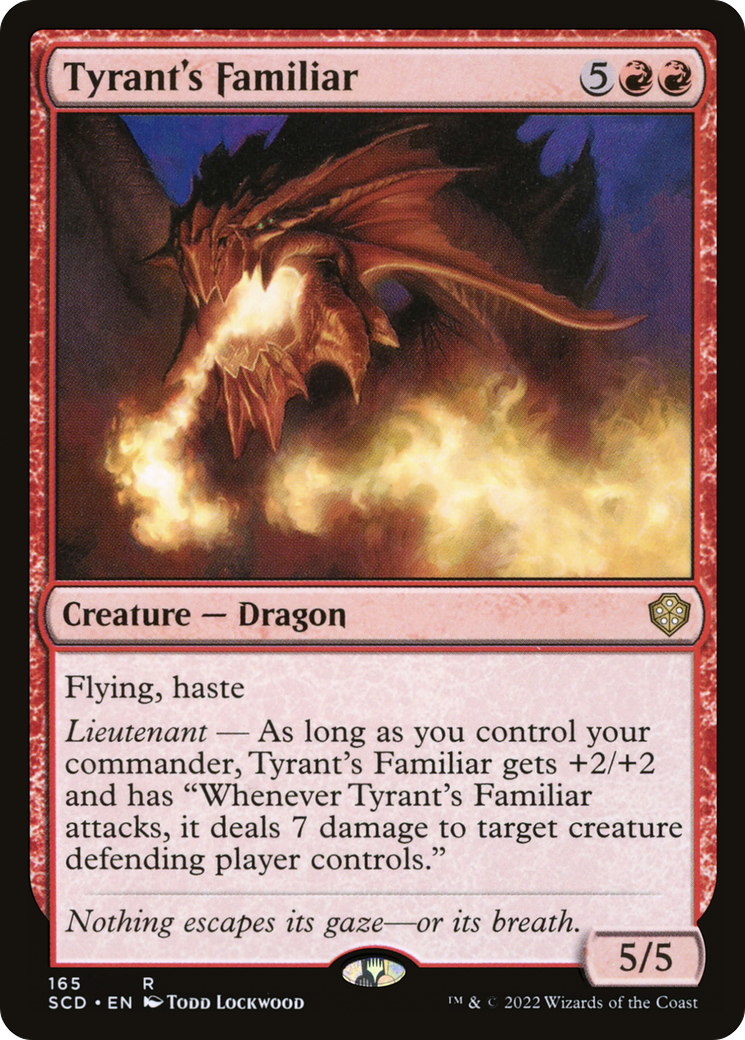 Tyrant's Familiar [Starter Commander Decks] MTG Single Magic: The Gathering | Red Claw Gaming