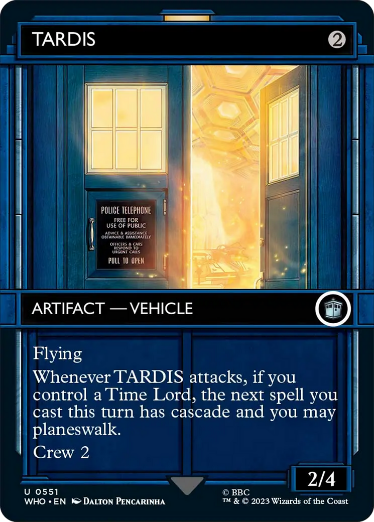 TARDIS (Showcase) [Doctor Who] MTG Single Magic: The Gathering    | Red Claw Gaming