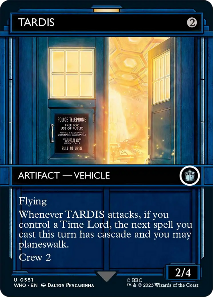 TARDIS (Showcase) [Doctor Who] MTG Single Magic: The Gathering | Red Claw Gaming