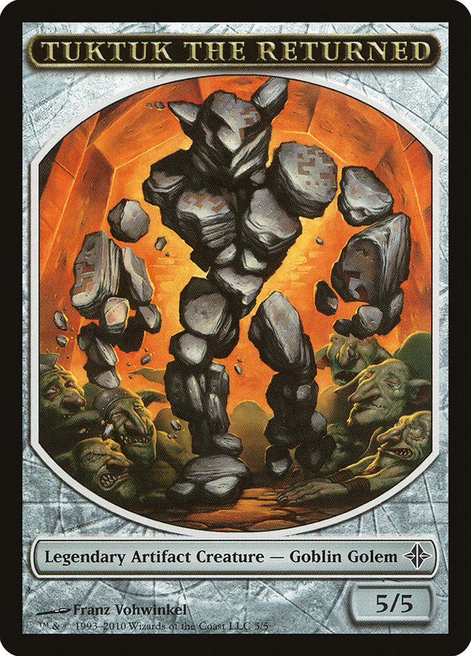 Tuktuk the Returned Token [Rise of the Eldrazi Tokens] MTG Single Magic: The Gathering | Red Claw Gaming