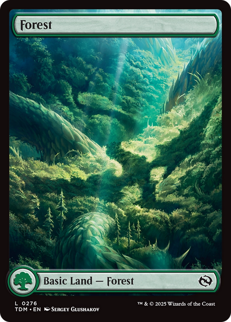 Forest (0276) [Tarkir: Dragonstorm] MTG Single Magic: The Gathering | Red Claw Gaming