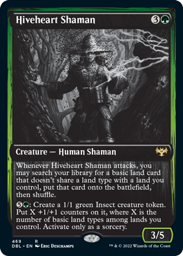 Hiveheart Shaman [Innistrad: Double Feature] MTG Single Magic: The Gathering | Red Claw Gaming