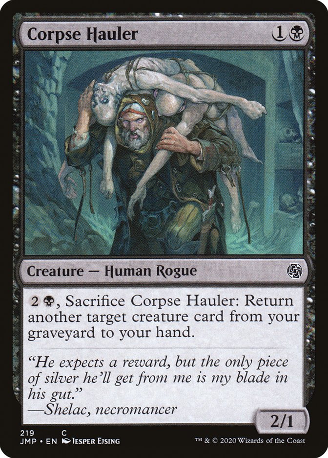 Corpse Hauler [Jumpstart] MTG Single Magic: The Gathering | Red Claw Gaming