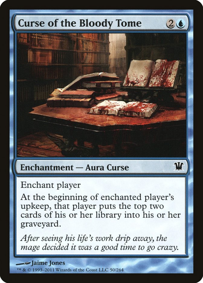 Curse of the Bloody Tome [Innistrad] MTG Single Magic: The Gathering | Red Claw Gaming