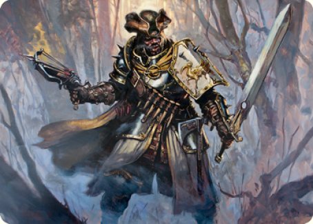 Brutal Cathar Art Card [Innistrad: Midnight Hunt Art Series] MTG Single Magic: The Gathering | Red Claw Gaming
