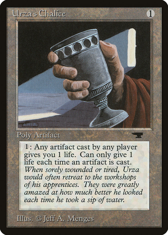 Urza's Chalice [Antiquities] MTG Single Magic: The Gathering | Red Claw Gaming
