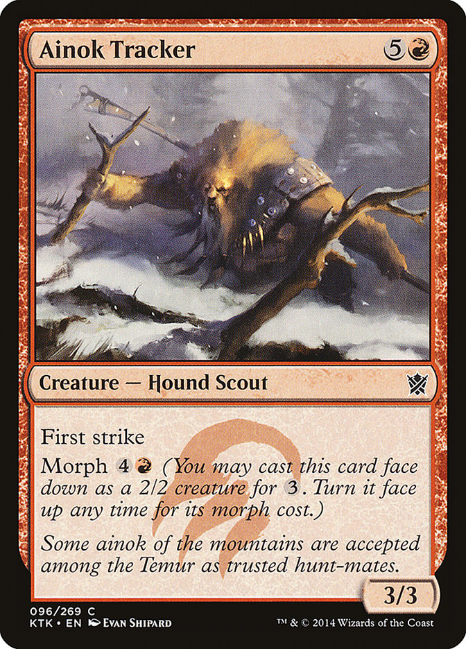 Ainok Tracker [Khans of Tarkir] MTG Single Magic: The Gathering | Red Claw Gaming