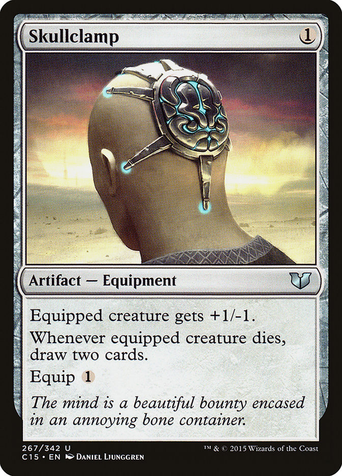 Skullclamp [Commander 2015] MTG Single Magic: The Gathering | Red Claw Gaming