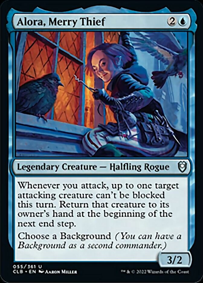 Alora, Merry Thief [Commander Legends: Battle for Baldur's Gate] MTG Single Magic: The Gathering | Red Claw Gaming
