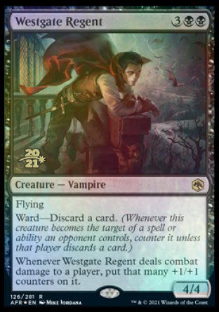 Westgate Regent [Dungeons & Dragons: Adventures in the Forgotten Realms Prerelease Promos] MTG Single Magic: The Gathering | Red Claw Gaming