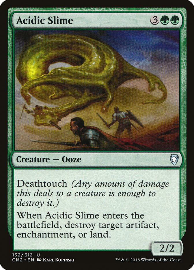 Acidic Slime [Commander Anthology Volume II] MTG Single Magic: The Gathering | Red Claw Gaming