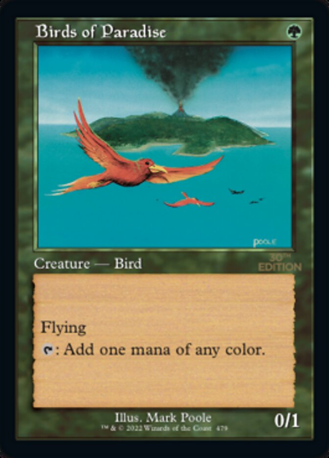 Birds of Paradise (Retro) [30th Anniversary Edition] MTG Single Magic: The Gathering | Red Claw Gaming