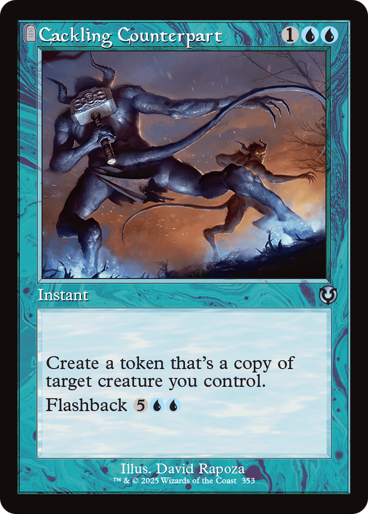Cackling Counterpart (Retro Frame) [Innistrad Remastered] MTG Single Magic: The Gathering | Red Claw Gaming