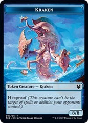 Kraken // Satyr Double-Sided Token [Theros Beyond Death Tokens] MTG Single Magic: The Gathering | Red Claw Gaming