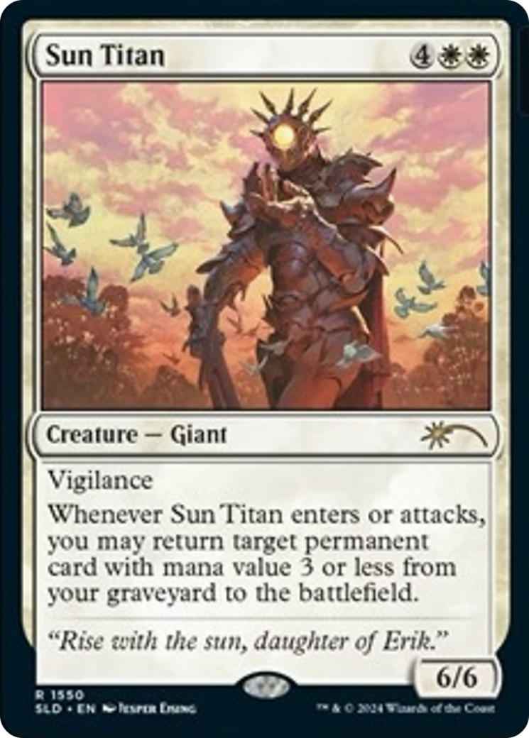 Sun Titan (Rainbow Foil) [Secret Lair Drop Series] MTG Single Magic: The Gathering | Red Claw Gaming