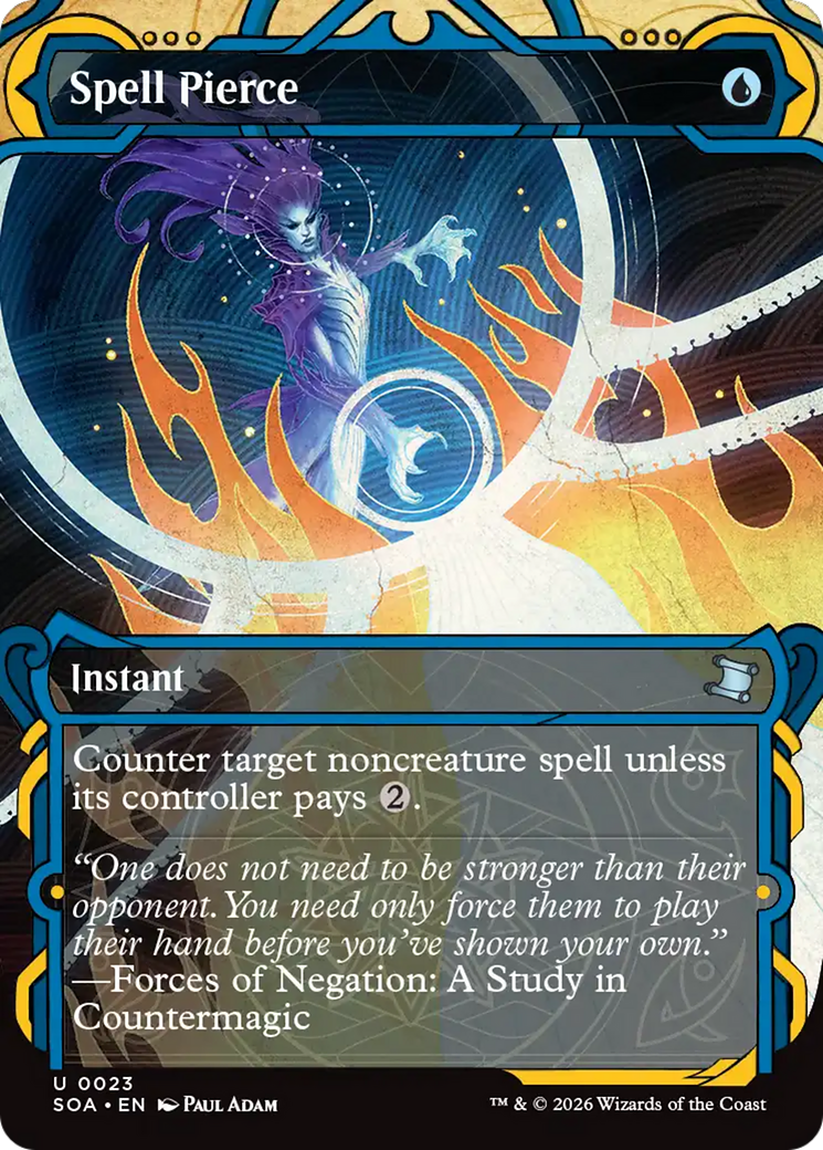 Spell Pierce [Secrets of Strixhaven: Mystical Archive] MTG Single Magic: The Gathering | Red Claw Gaming