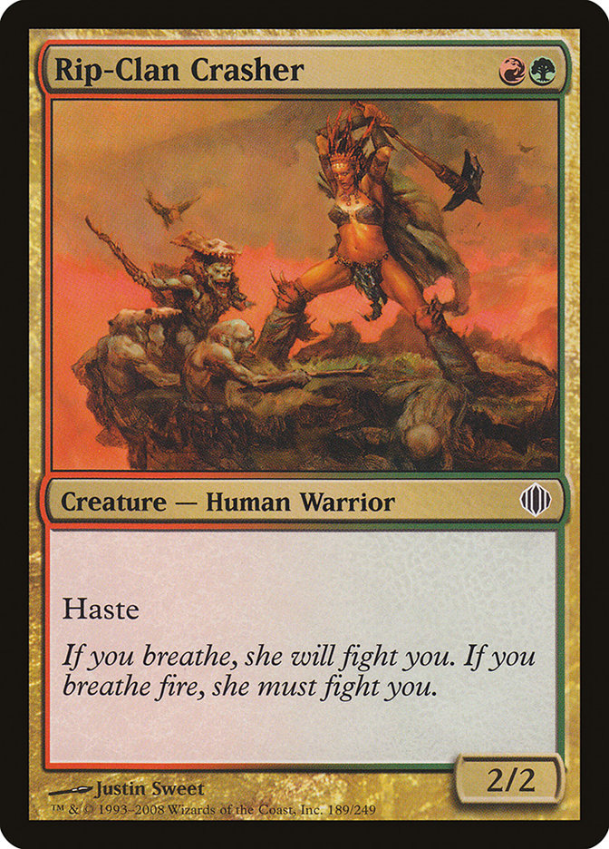 Rip-Clan Crasher [Shards of Alara] MTG Single Magic: The Gathering | Red Claw Gaming