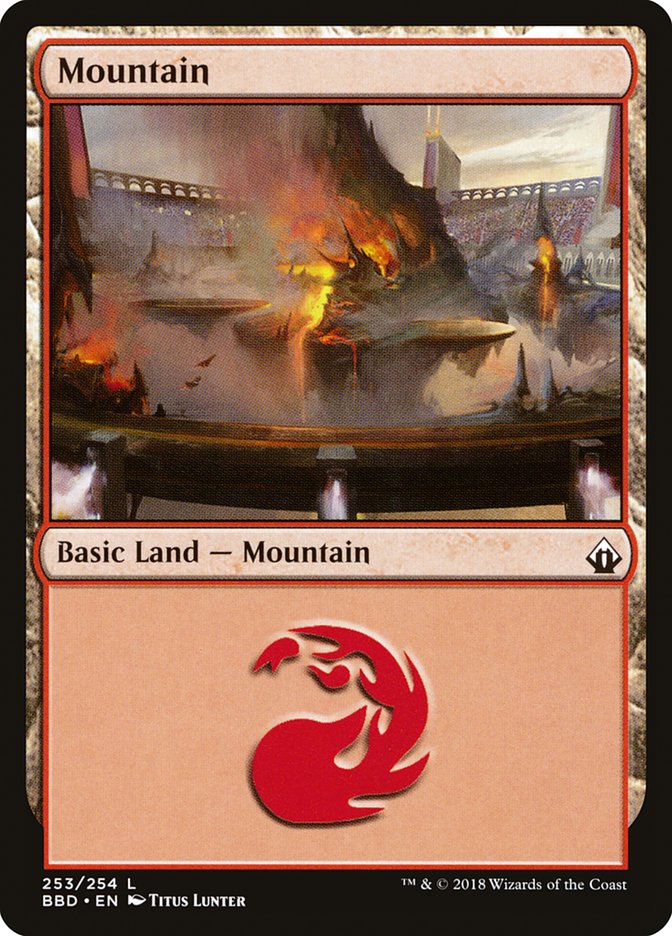 Mountain (253) [Battlebond] MTG Single Magic: The Gathering | Red Claw Gaming