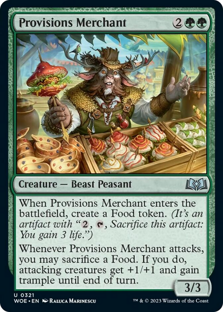 Provisions Merchant [Wilds of Eldraine] MTG Single Magic: The Gathering    | Red Claw Gaming