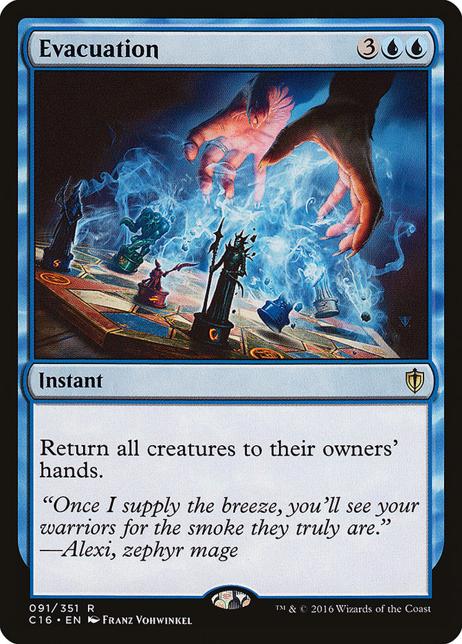 Evacuation [Commander 2016] MTG Single Magic: The Gathering | Red Claw Gaming