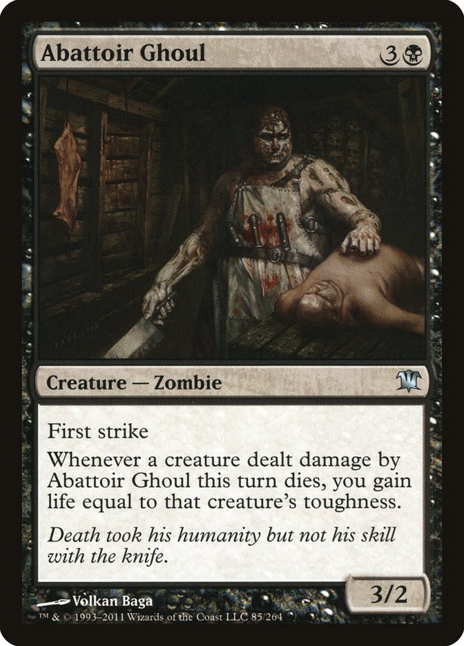 Abattoir Ghoul [Innistrad] MTG Single Magic: The Gathering | Red Claw Gaming