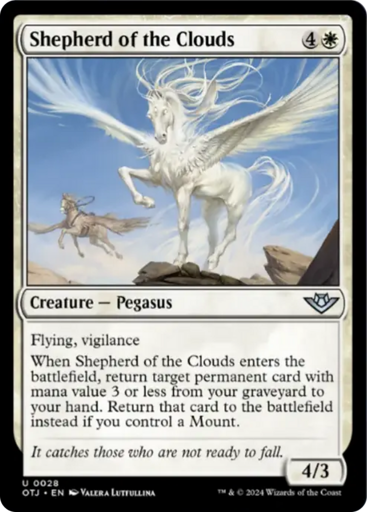 Shepherd of the Clouds [Outlaws of Thunder Junction] MTG Single Magic: The Gathering    | Red Claw Gaming
