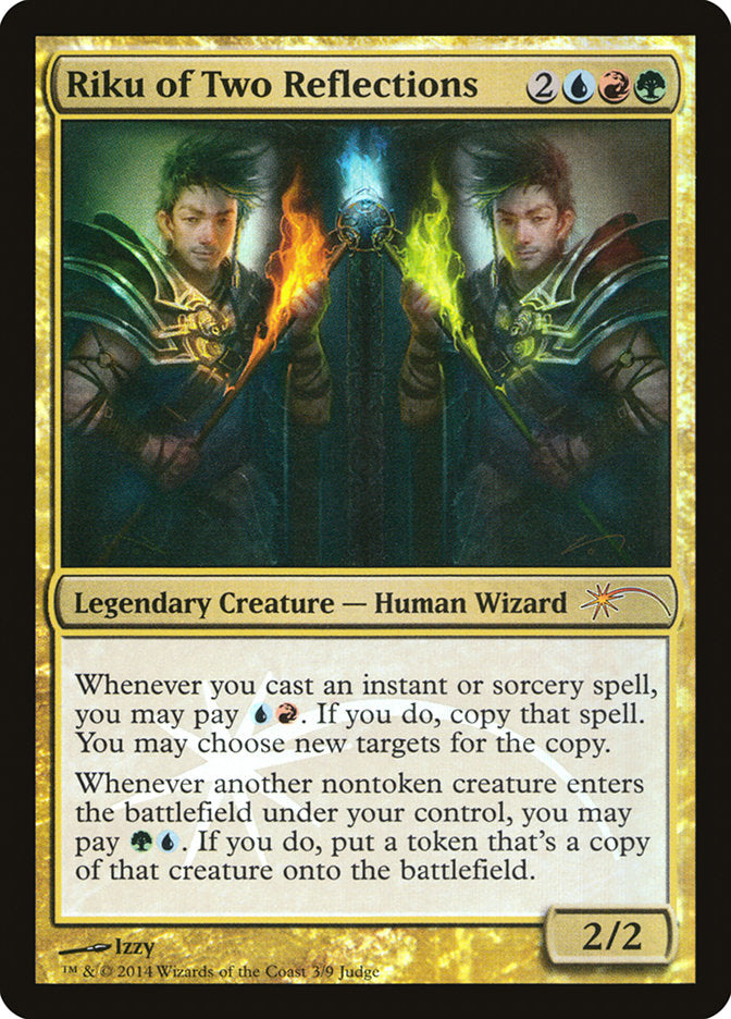 Riku of Two Reflections [Judge Gift Cards 2014] MTG Single Magic: The Gathering | Red Claw Gaming