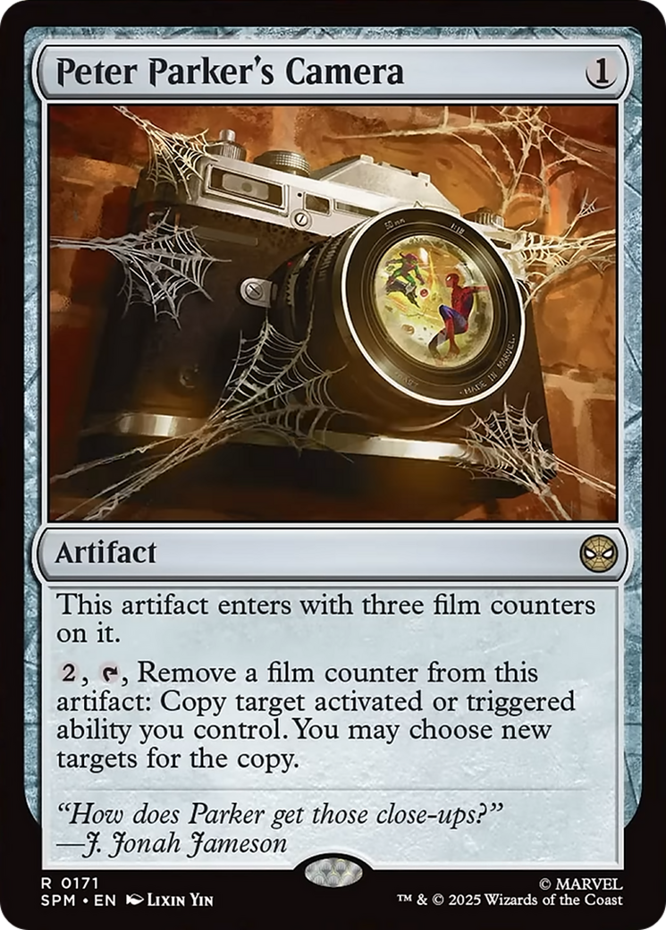 Peter Parker's Camera [Marvel's Spider-Man] MTG Single Magic: The Gathering | Red Claw Gaming