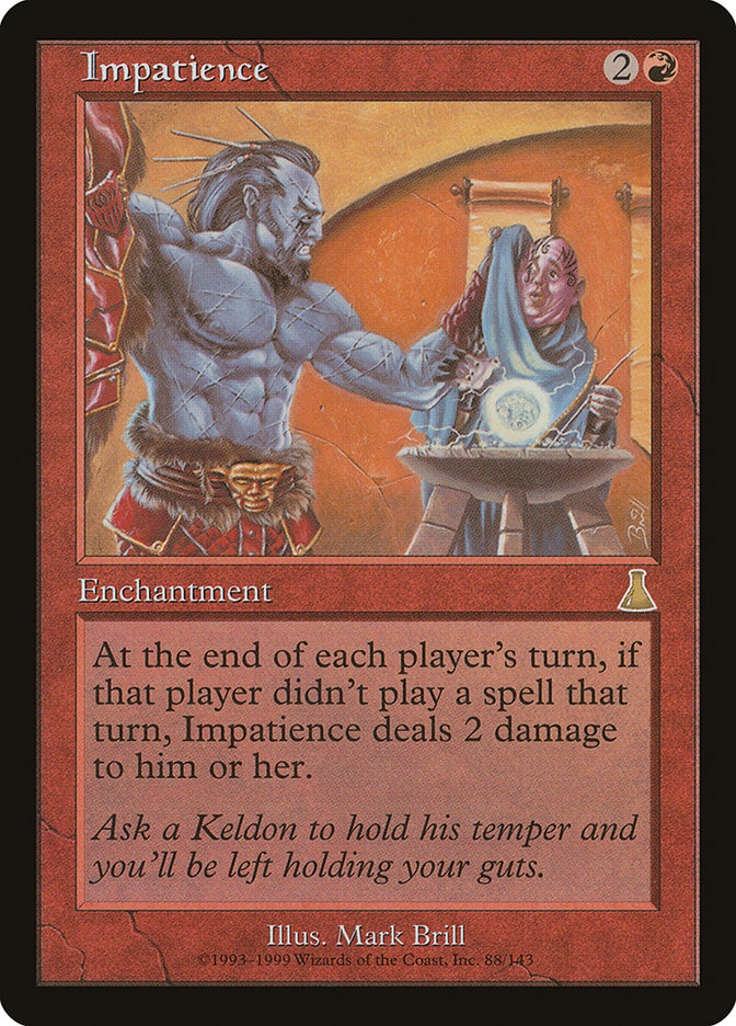 Impatience [Urza's Destiny] MTG Single Magic: The Gathering | Red Claw Gaming