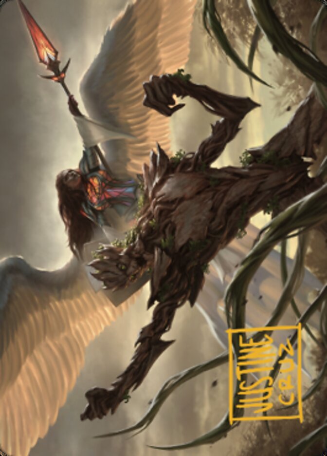 Strength of the Coalition Art Card (Gold-Stamped Signature) [Dominaria United Art Series] MTG Single Magic: The Gathering | Red Claw Gaming