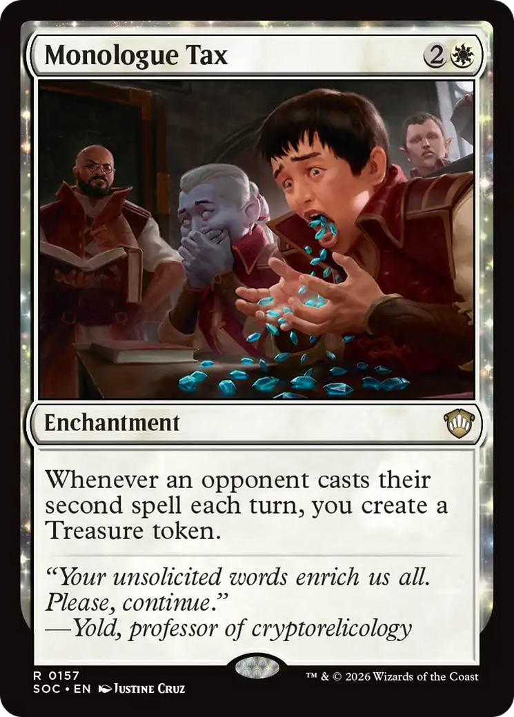 Monologue Tax [Secrets of Strixhaven Commander] MTG Single Magic: The Gathering | Red Claw Gaming