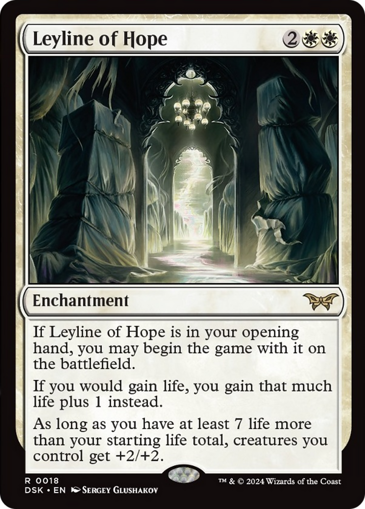 Leyline of Hope [Duskmourn: House of Horror] MTG Single Magic: The Gathering | Red Claw Gaming