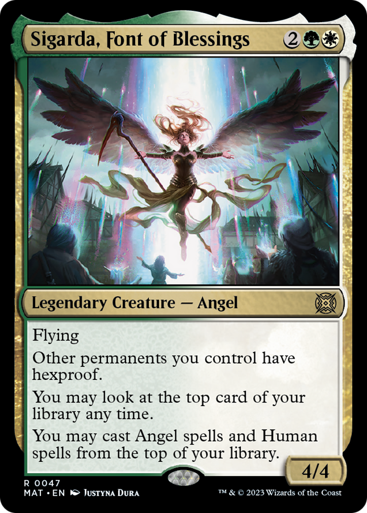 Sigarda, Font of Blessings [March of the Machine: The Aftermath] MTG Single Magic: The Gathering | Red Claw Gaming