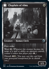 Chaplain of Alms // Chapel Shieldgeist [Innistrad: Double Feature] MTG Single Magic: The Gathering | Red Claw Gaming