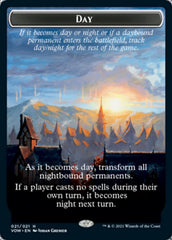 Day // Night Double-Sided Token [Innistrad: Crimson Vow Tokens] MTG Single Magic: The Gathering | Red Claw Gaming
