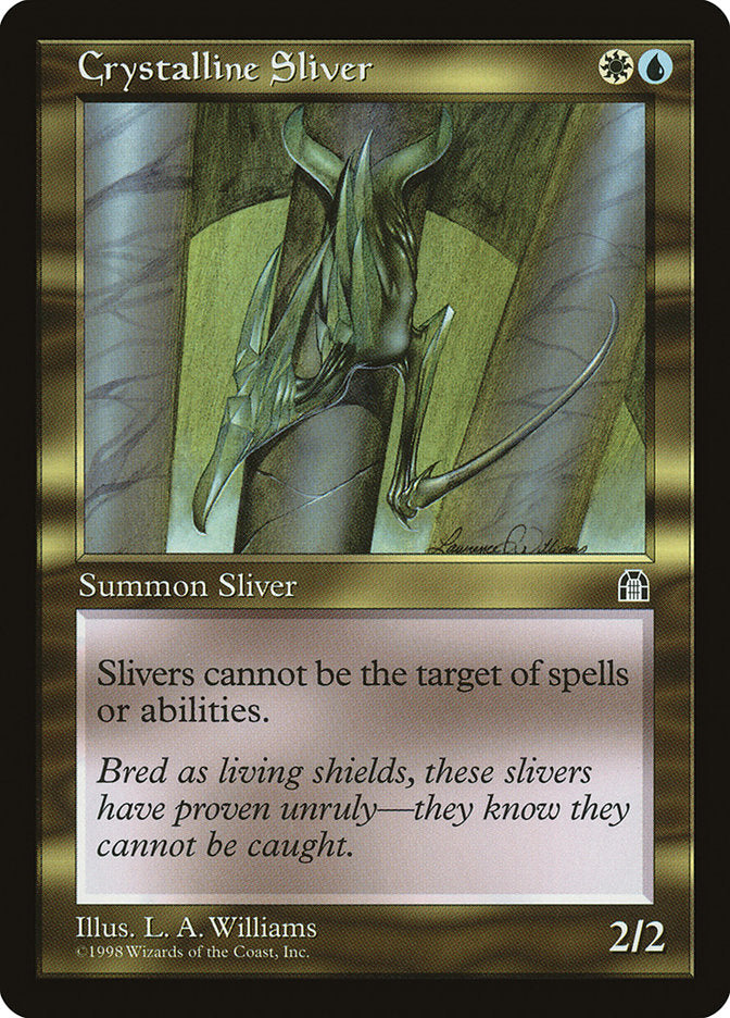 Crystalline Sliver [Stronghold] MTG Single Magic: The Gathering | Red Claw Gaming