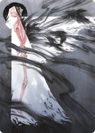 Tendrils of Agony Art Card [Strixhaven: School of Mages Art Series] MTG Single Magic: The Gathering | Red Claw Gaming