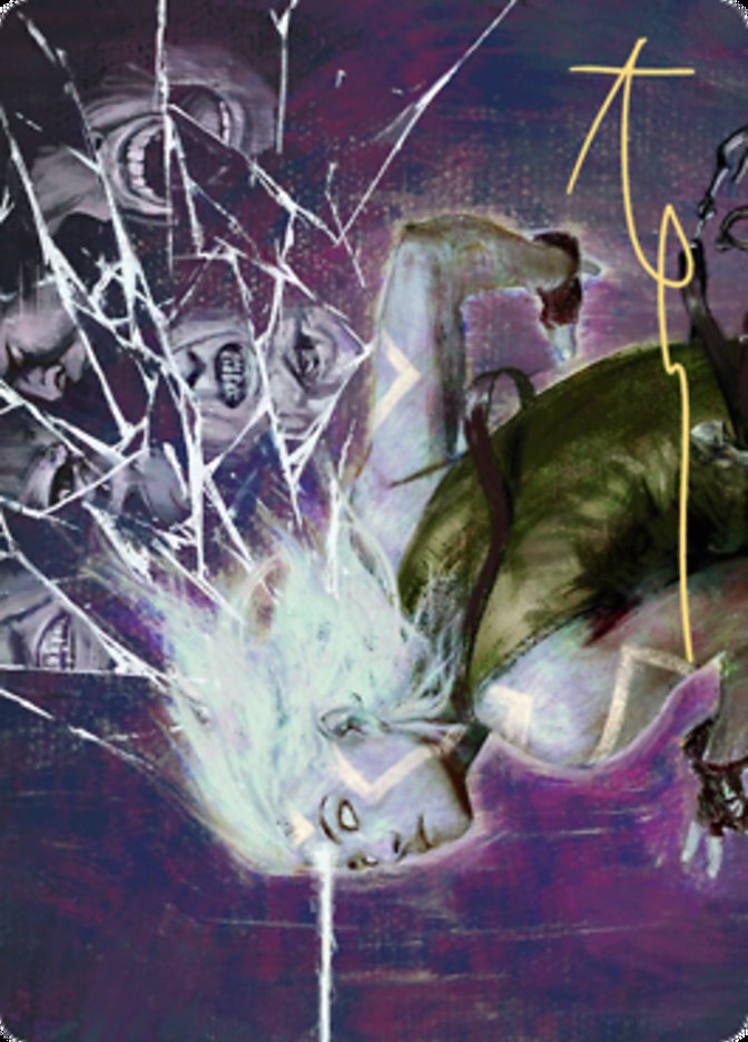 Anticognition Art Card (Gold-Stamped Signature) [Zendikar Rising Art Series] MTG Single Magic: The Gathering | Red Claw Gaming
