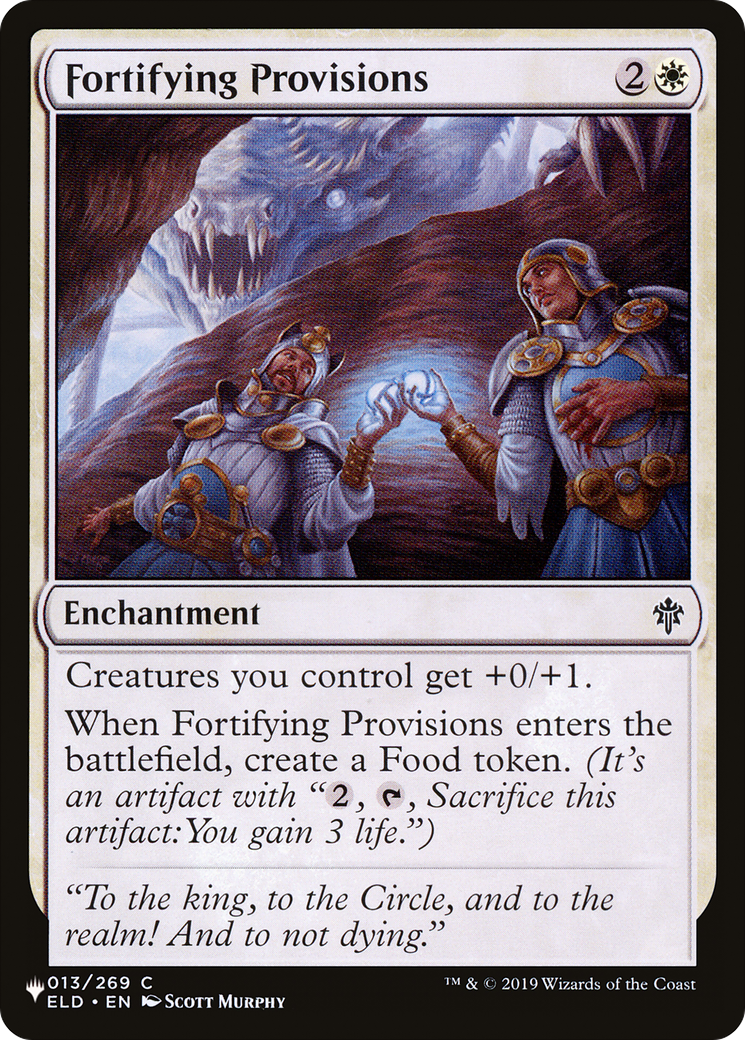 Fortifying Provisions [The List] MTG Single Magic: The Gathering | Red Claw Gaming