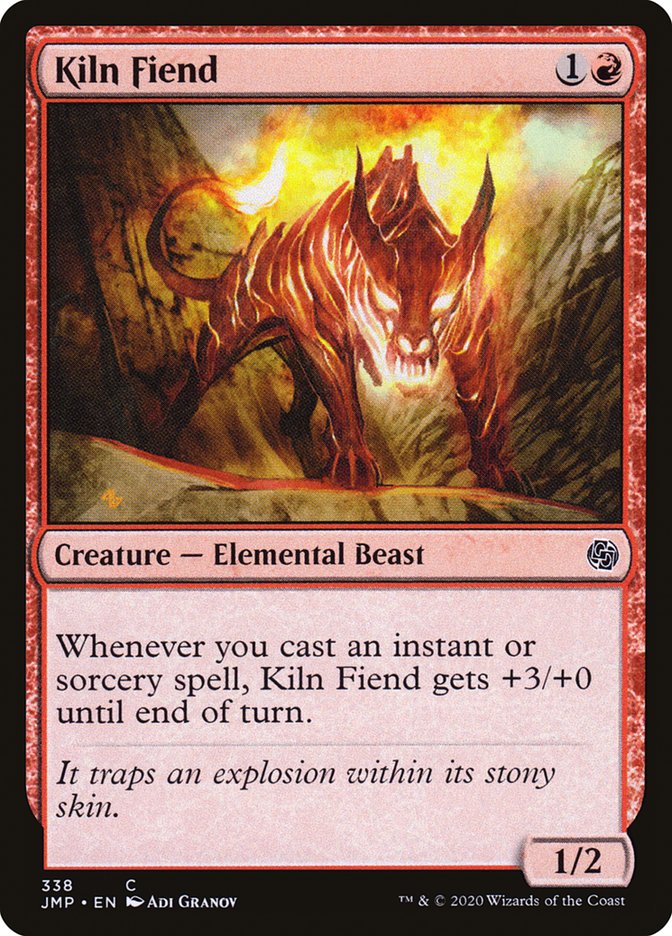 Kiln Fiend [Jumpstart] MTG Single Magic: The Gathering | Red Claw Gaming