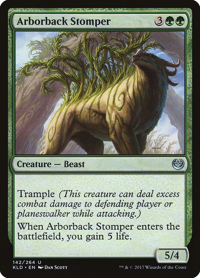 Arborback Stomper (Intro Pack) [Kaladesh Promos] MTG Single Magic: The Gathering | Red Claw Gaming