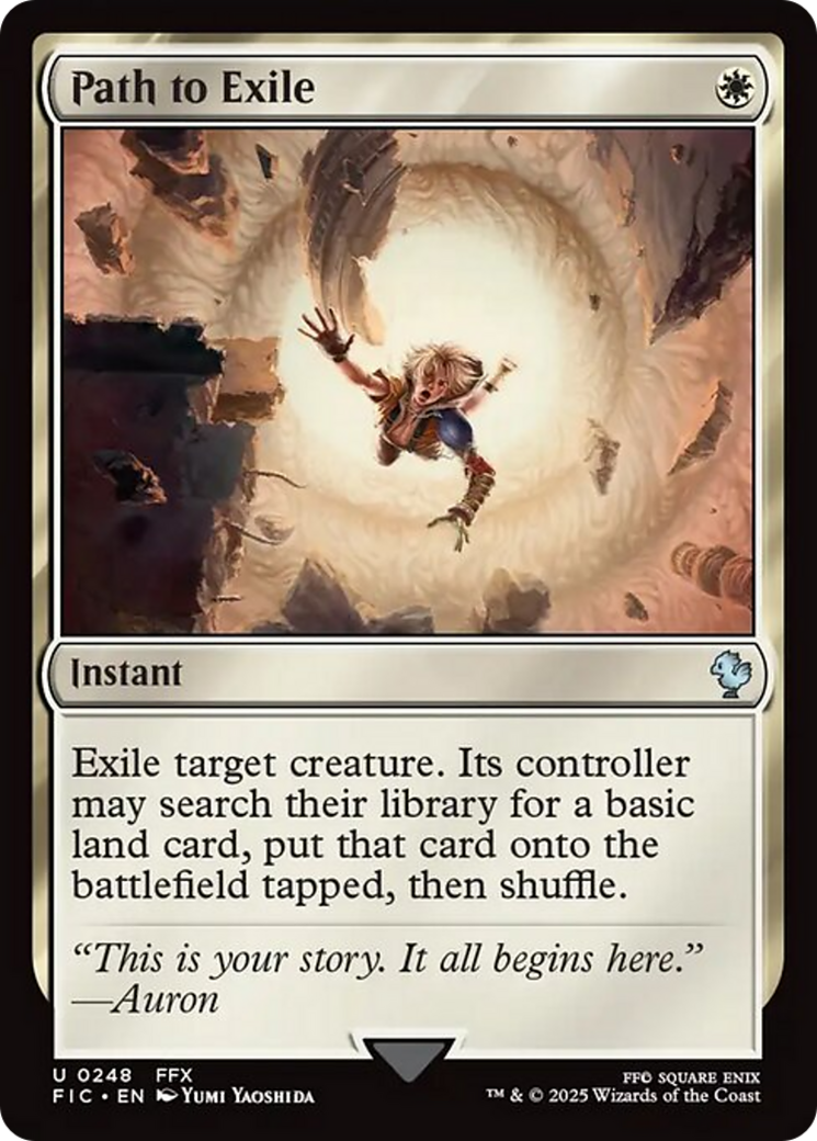 Path to Exile [FINAL FANTASY Commander] MTG Single Magic: The Gathering | Red Claw Gaming