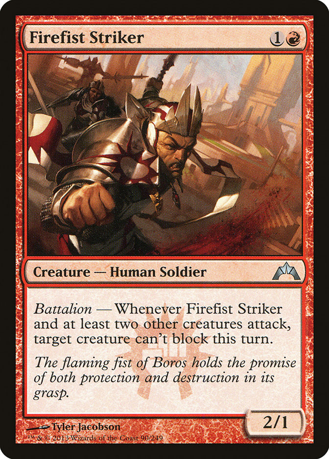 Firefist Striker [Gatecrash] MTG Single Magic: The Gathering | Red Claw Gaming