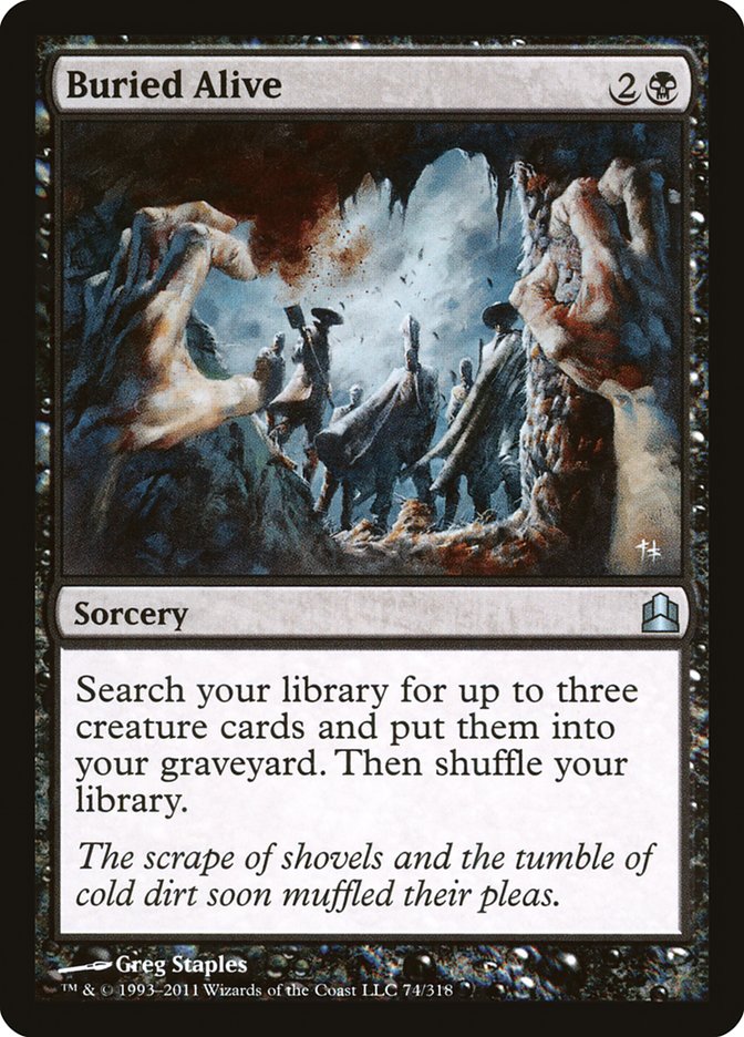 Buried Alive [Commander 2011] MTG Single Magic: The Gathering | Red Claw Gaming