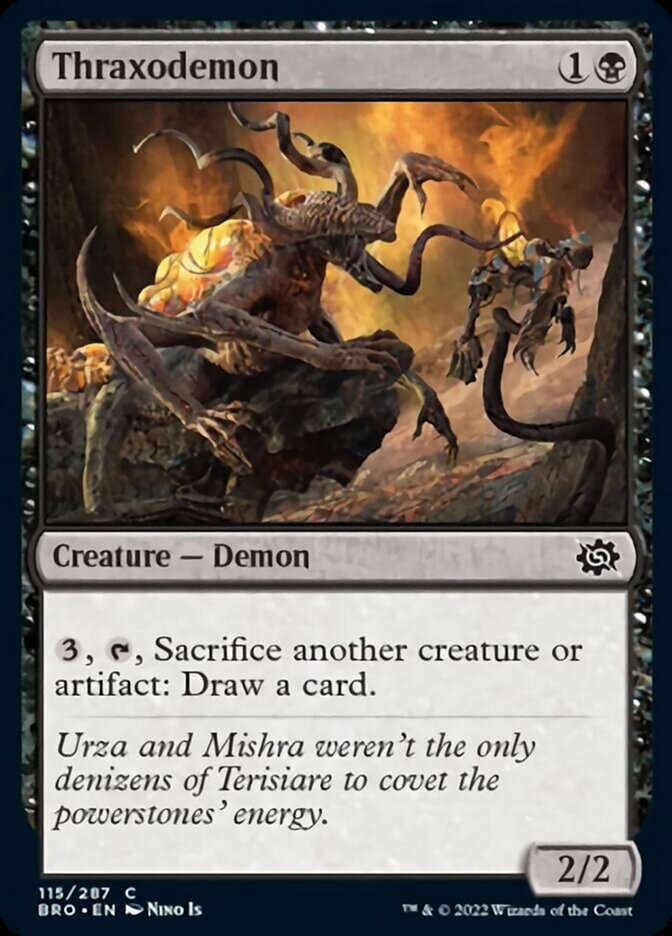 Thraxodemon [The Brothers' War] MTG Single Magic: The Gathering | Red Claw Gaming