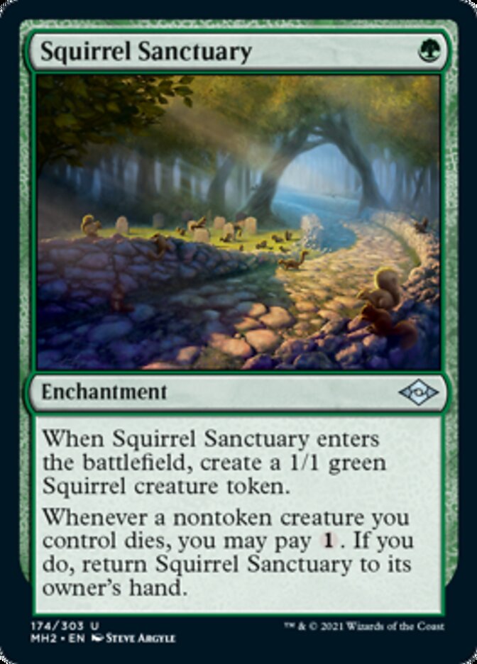 Squirrel Sanctuary [Modern Horizons 2] MTG Single Magic: The Gathering | Red Claw Gaming