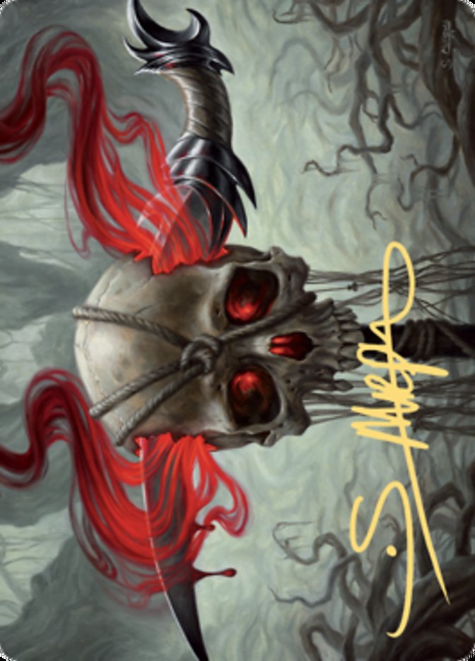 Mind Carver Art Card (Gold-Stamped Signature) [Zendikar Rising Art Series] MTG Single Magic: The Gathering | Red Claw Gaming