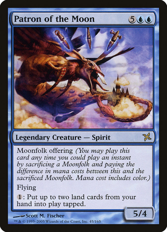 Patron of the Moon [Betrayers of Kamigawa] MTG Single Magic: The Gathering | Red Claw Gaming