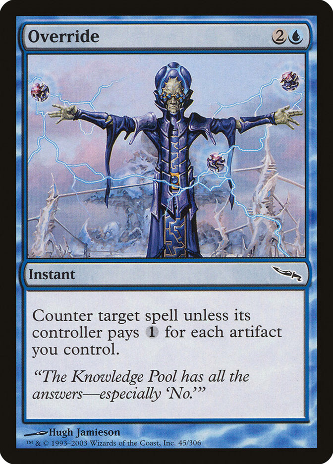 Override [Mirrodin] MTG Single Magic: The Gathering | Red Claw Gaming
